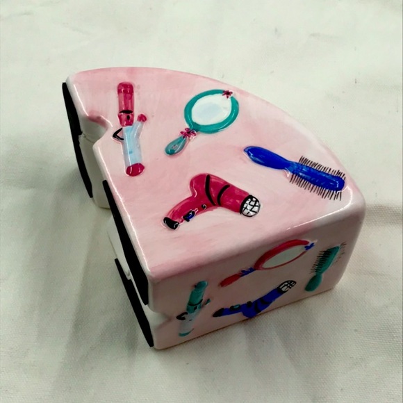 Vintage Ceramic Hair Tools Phone Holder - Picture 6 of 8